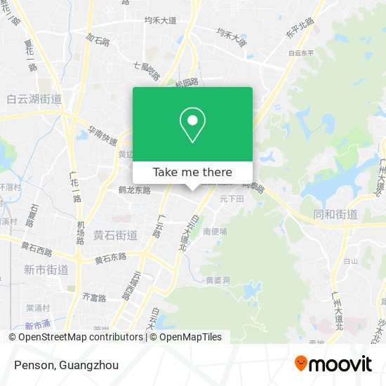 Penson map
