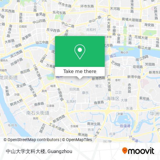 中山大学文科大楼 map
