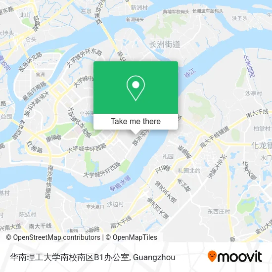 华南理工大学南校南区B1办公室 map
