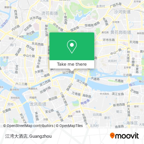 江湾大酒店 map