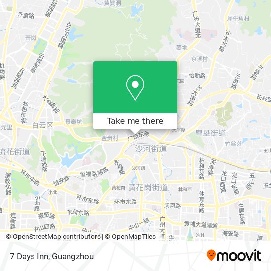 7 Days Inn map