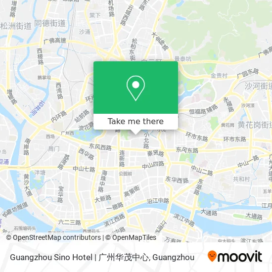 Guangzhou Sino Hotel | 广州华茂中心 map