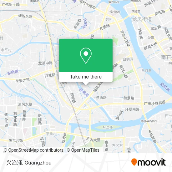 兴渔涌 map