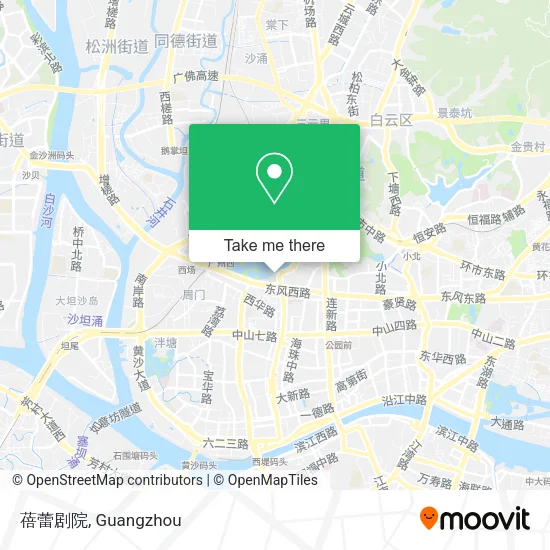 蓓蕾剧院 map