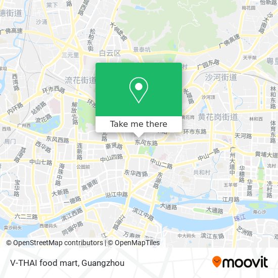 V-THAI food mart map