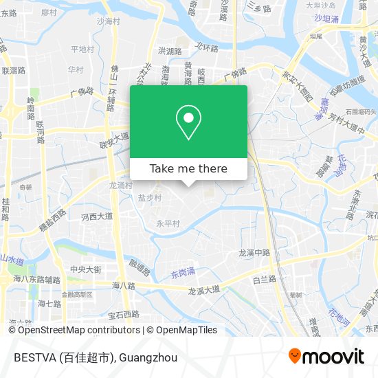 BESTVA (百佳超市) map