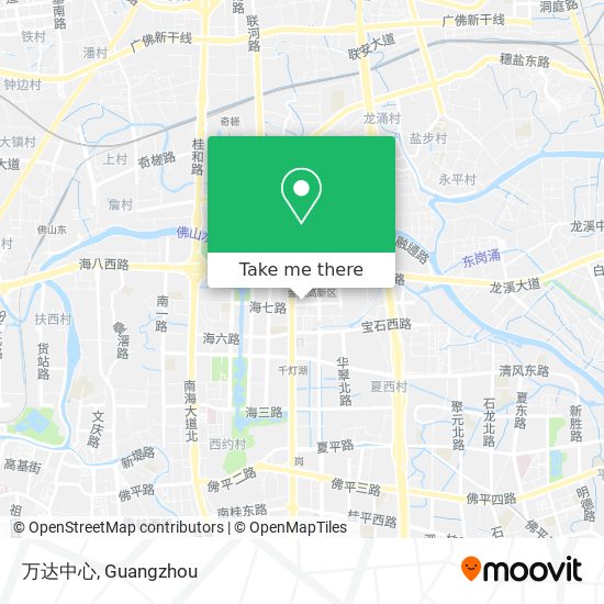 万达中心 map