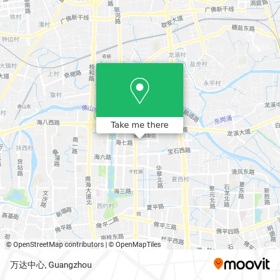 万达中心 map