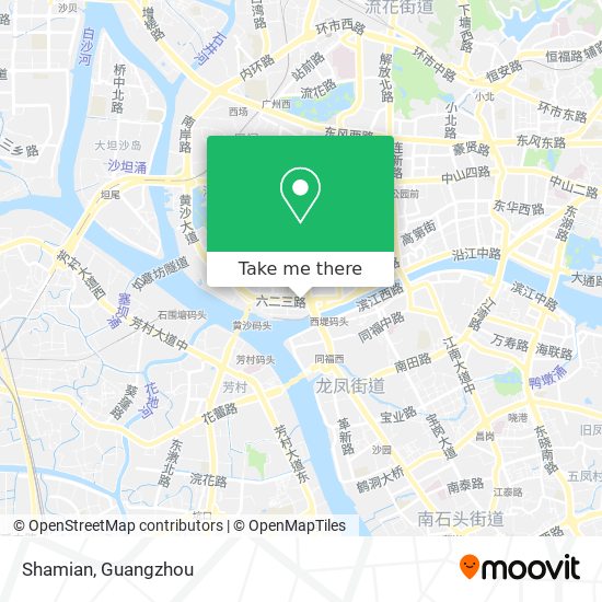 Shamian map