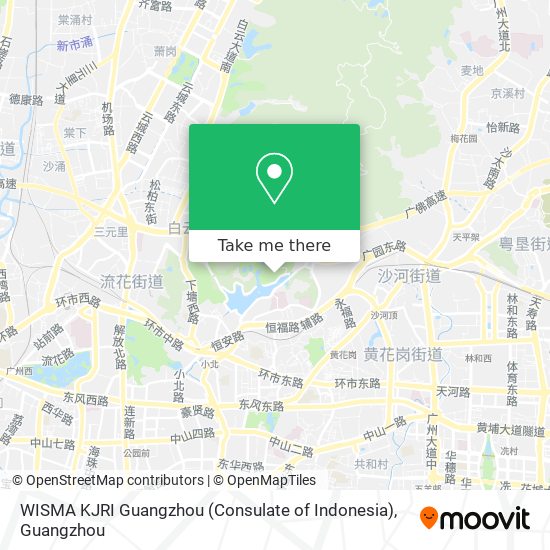 WISMA KJRI Guangzhou (Consulate of Indonesia) map