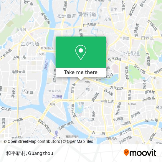 和平新村 map