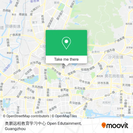奥鹏远程教育学习中心 Open Edutainment map