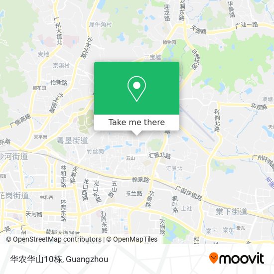 华农华山10栋 map