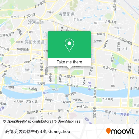 高德美居购物中心B座 map