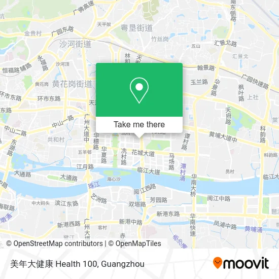 美年大健康 Health 100 map