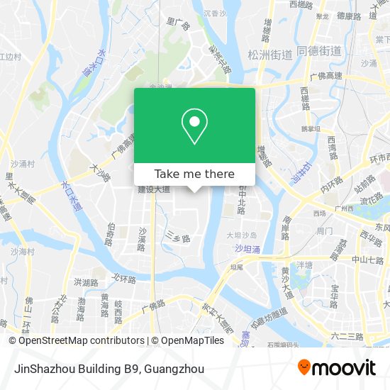 JinShazhou Building B9 map