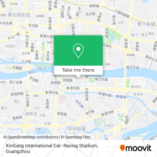 XinGang International Car- Racing Stadium map