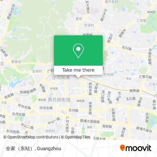 全家（东站） map