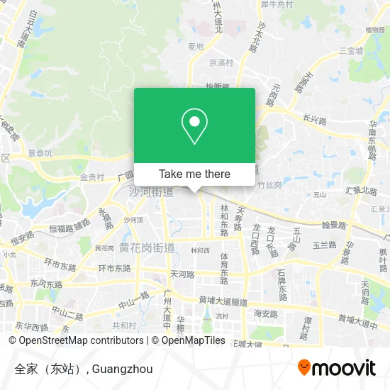 全家（东站） map