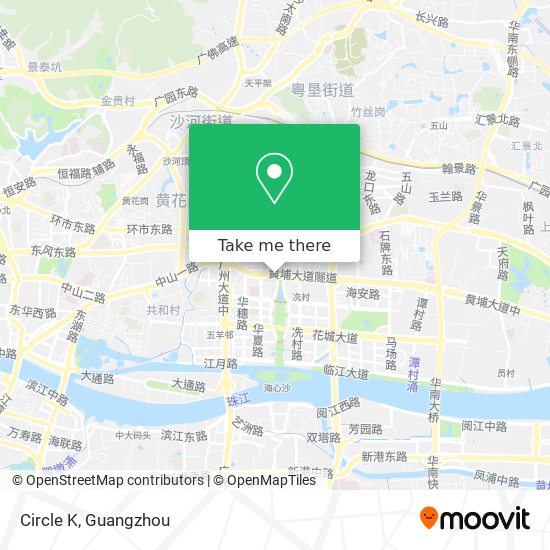 Circle K map