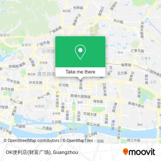 OK便利店(财富广场) map
