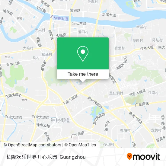 长隆欢乐世界开心乐园 map