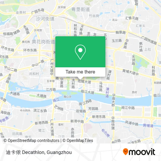 迪卡侬 Decathlon map