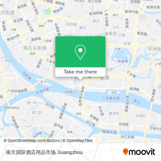 南天国际酒店用品市场 map