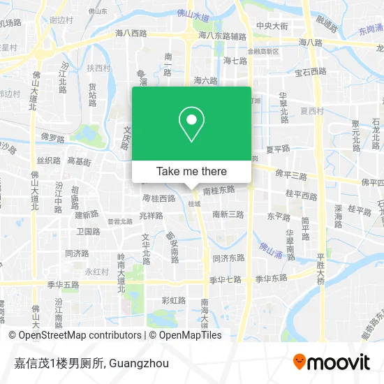 嘉信茂1楼男厕所 map