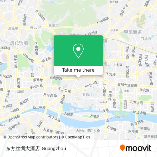 东方丝绸大酒店 map