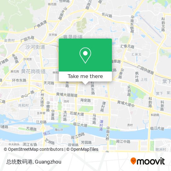 总统数码港 map
