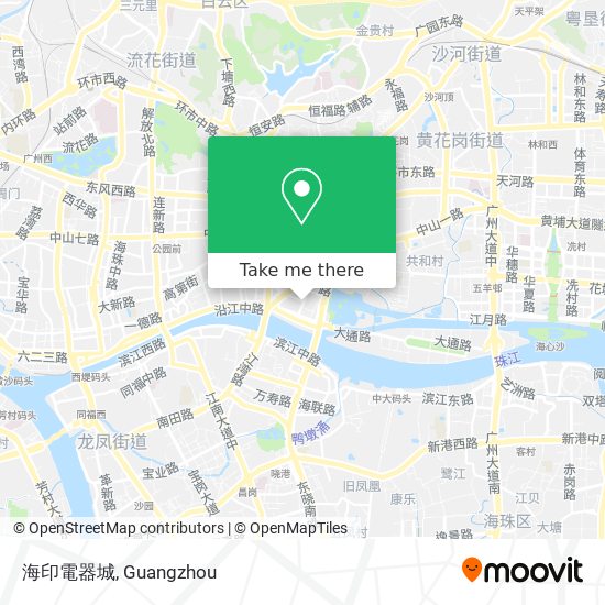 海印電器城 map