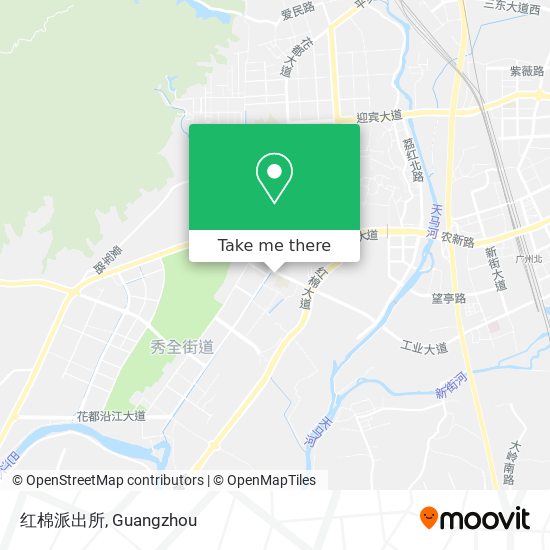 红棉派出所 map