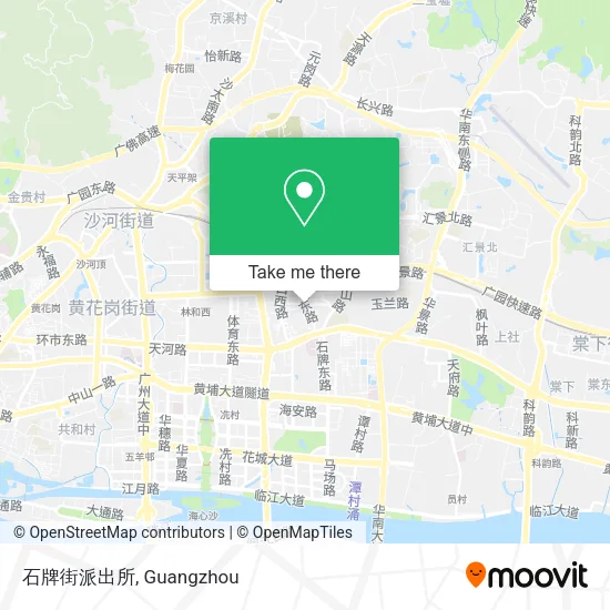 石牌街派出所 map