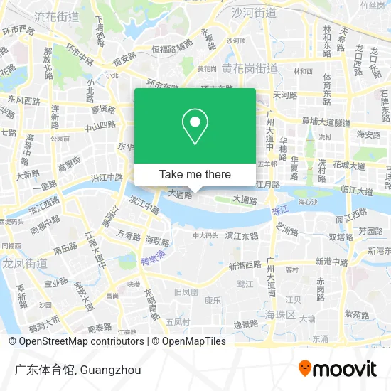 广东体育馆 map