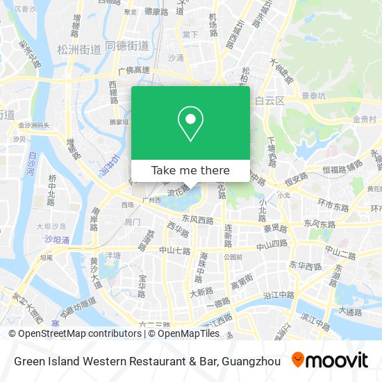 Green Island Western Restaurant & Bar map