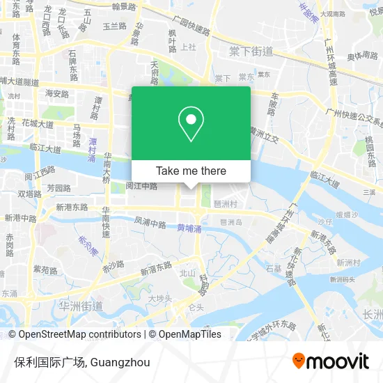 保利国际广场 map