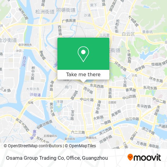 Osama Group Trading Co, Office map