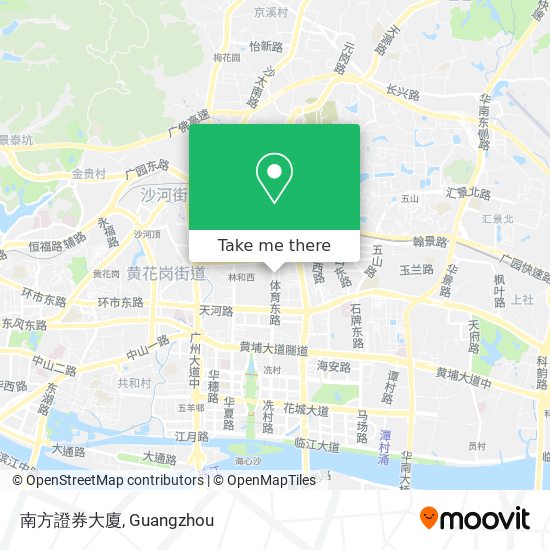 南方證券大廈 map
