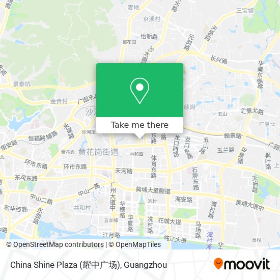 China Shine Plaza (耀中广场) map