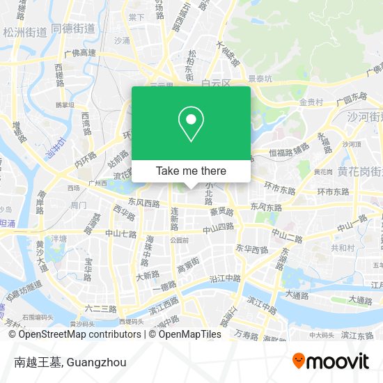 南越王墓 map