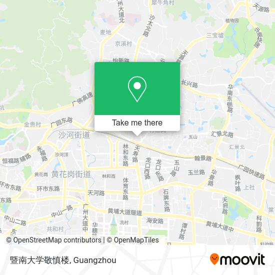 暨南大学敬慎楼 map