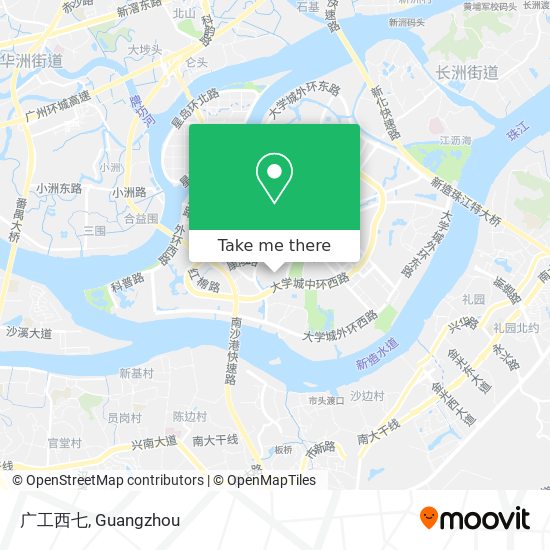 广工西七 map
