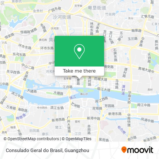 Consulado Geral do Brasil map