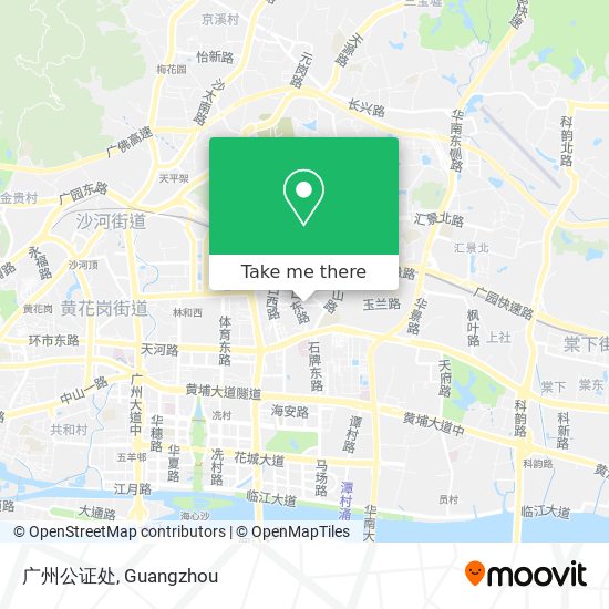广州公证处 map