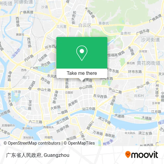 广东省人民政府 map