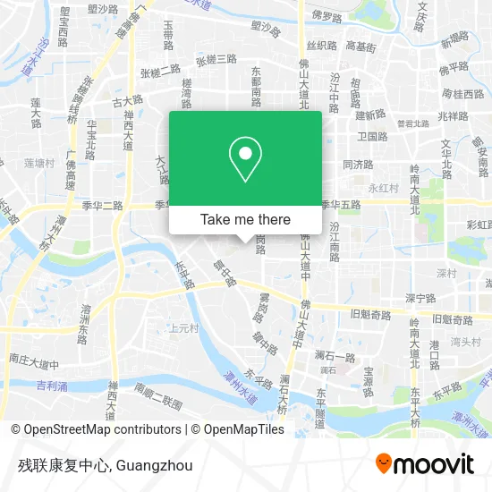 残联康复中心 map