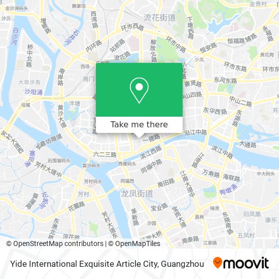 Yide International Exquisite Article City map