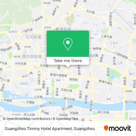 Guangzhou Timmy Hotel Apartment map
