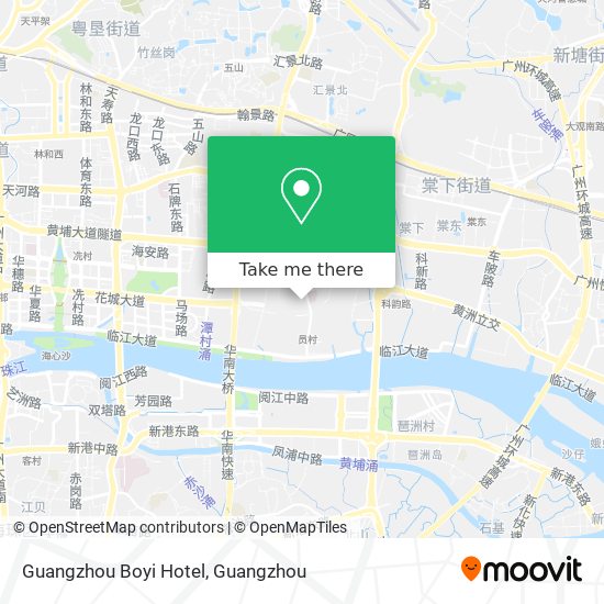 Guangzhou Boyi Hotel map